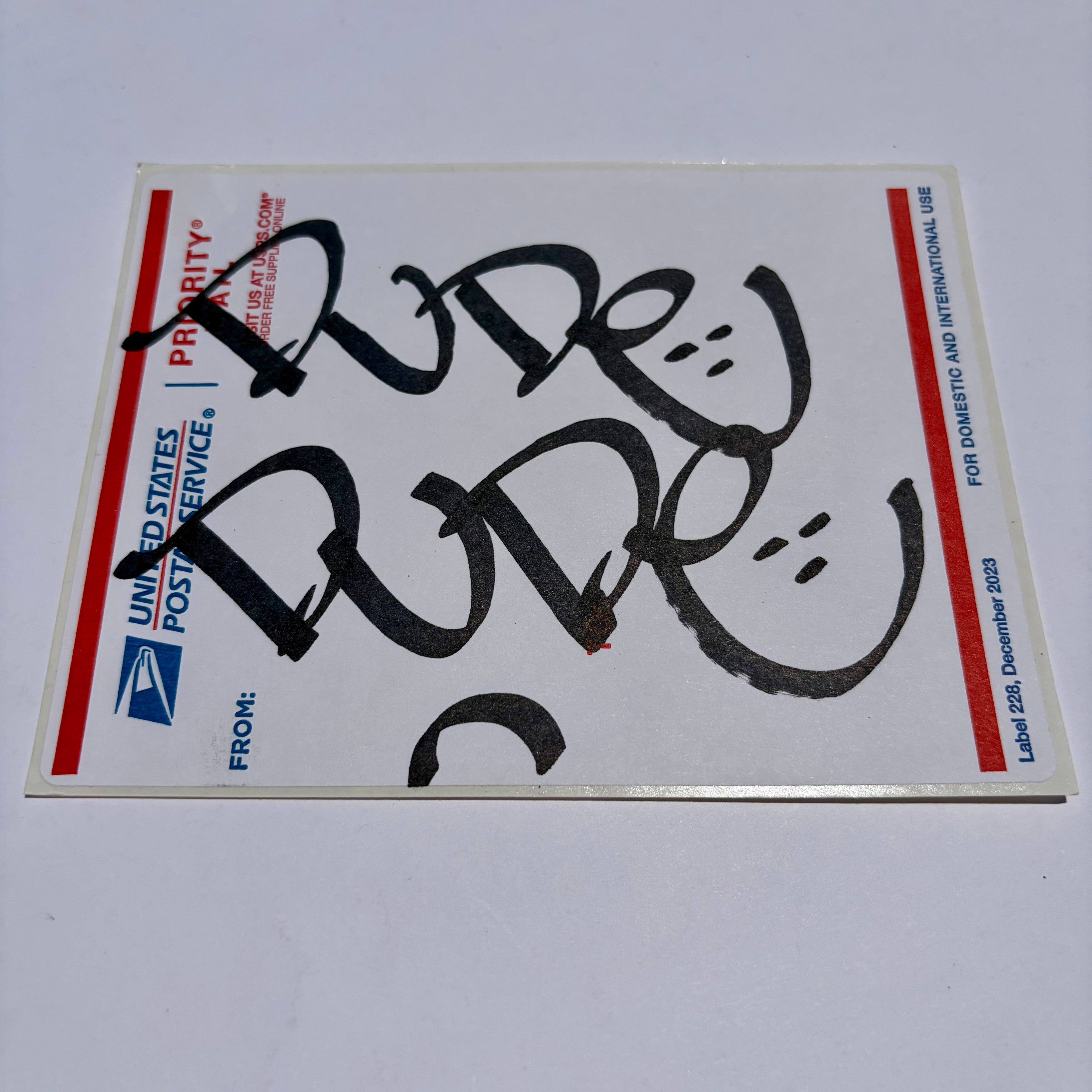 Dude Sticker