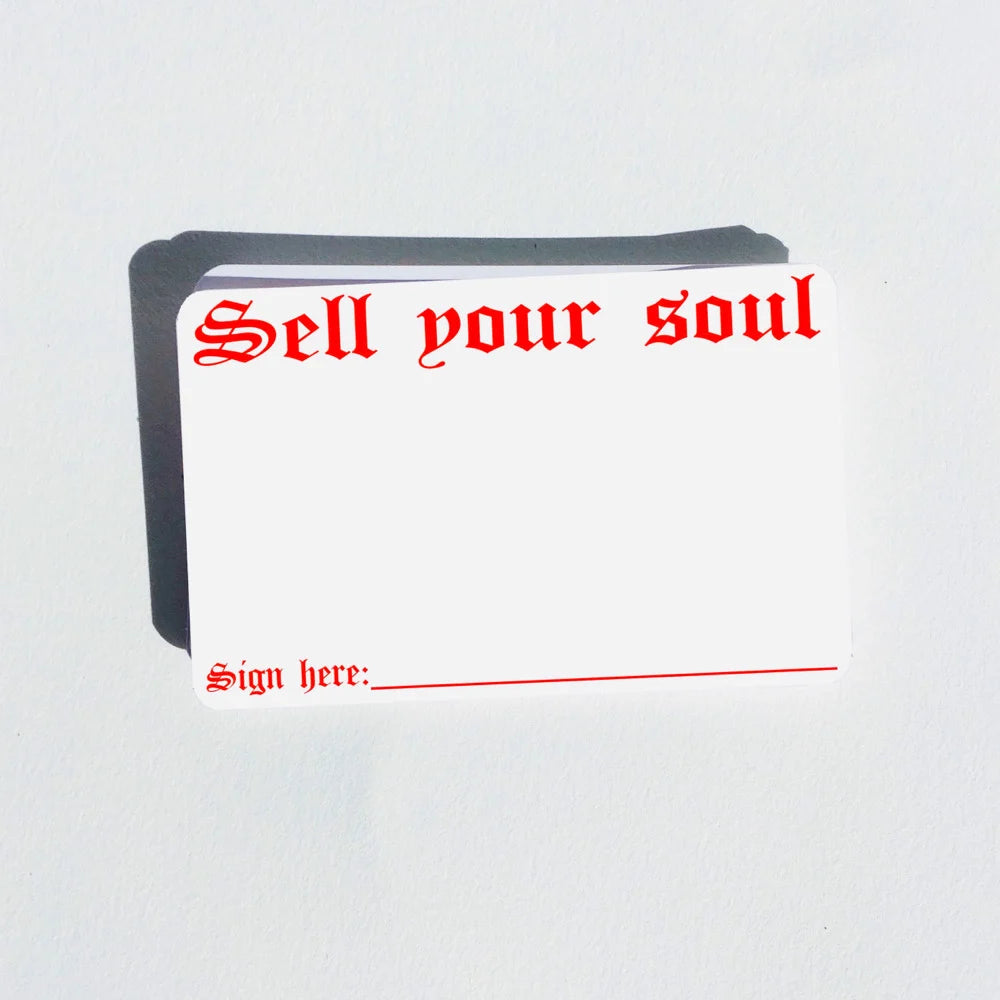 Sell Your Soul Blanks