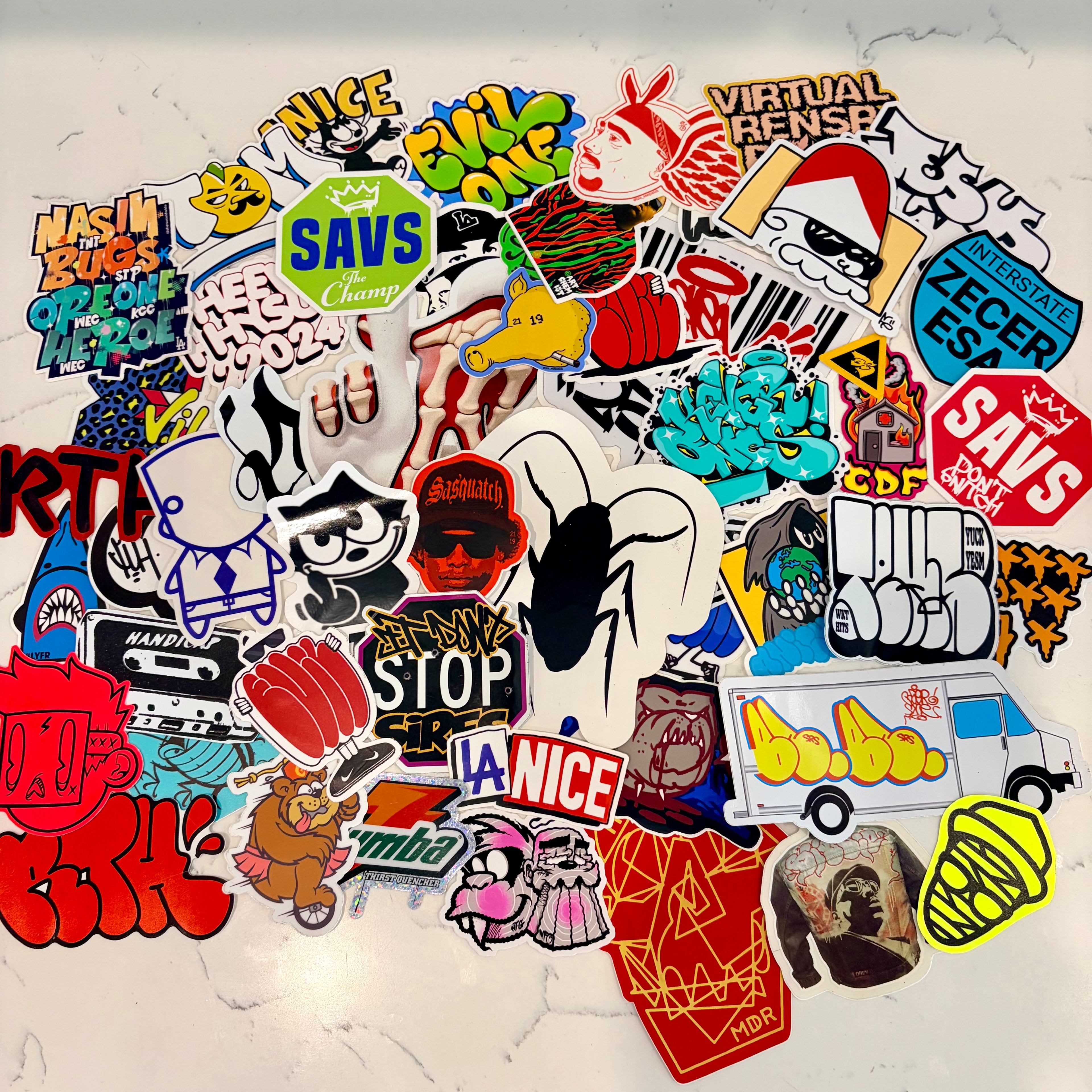 *All Die Cut Sticker Packs