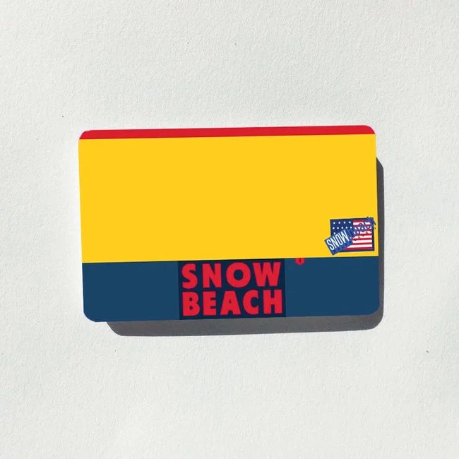 Snow Beach Blanks