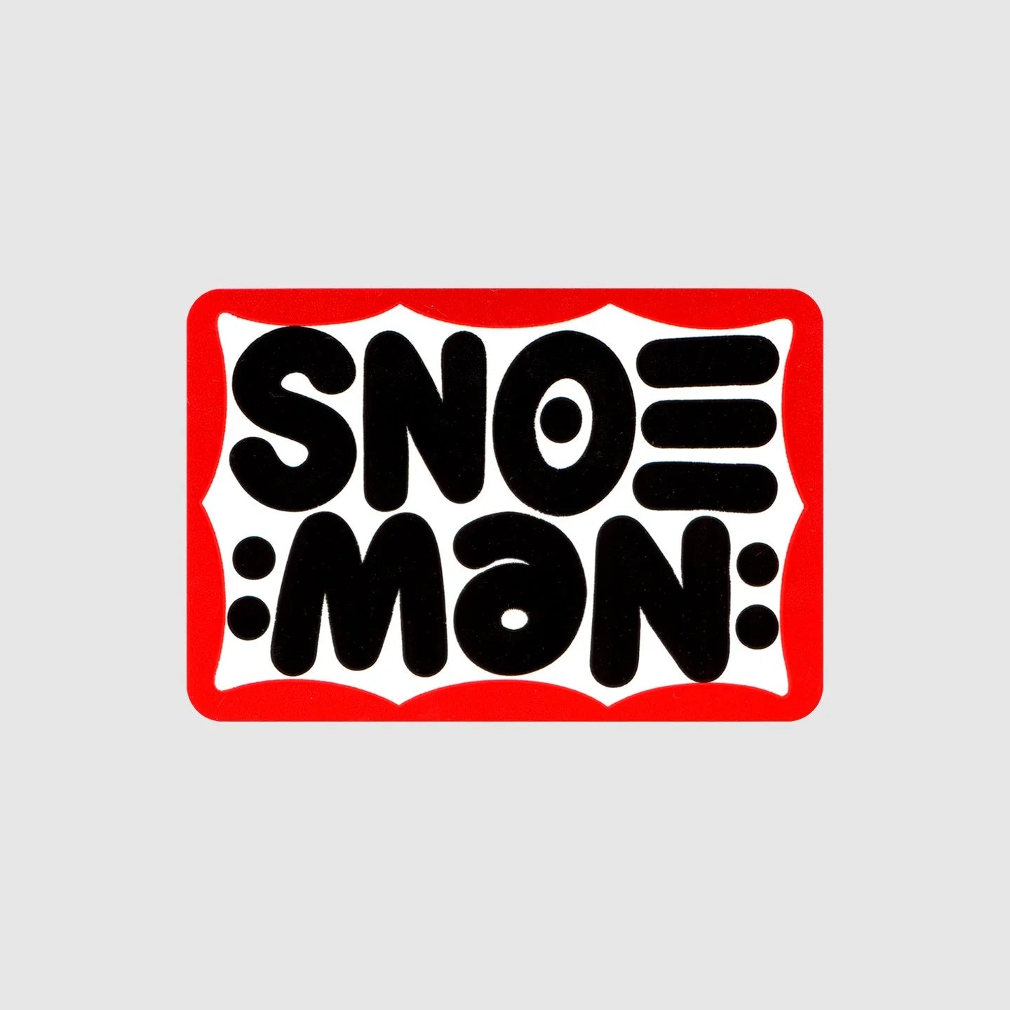 Snoeman Sticker