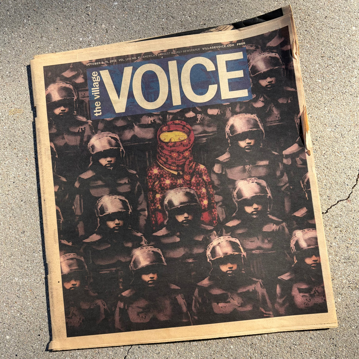 Banksy x Os Gemeos Village Voice