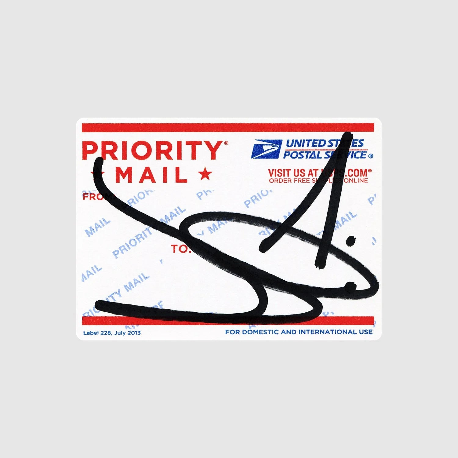 Cost Sticker