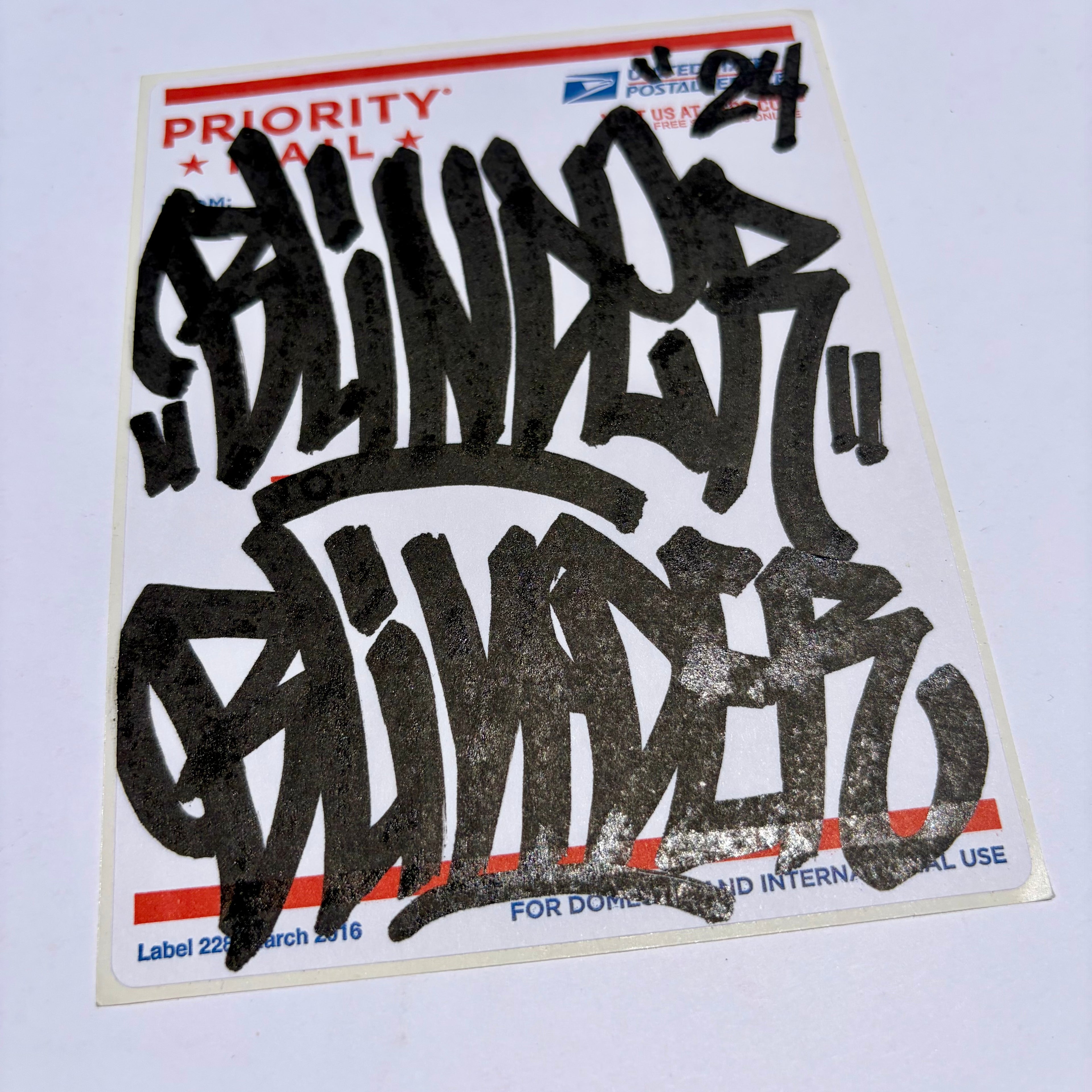 Blind Sticker