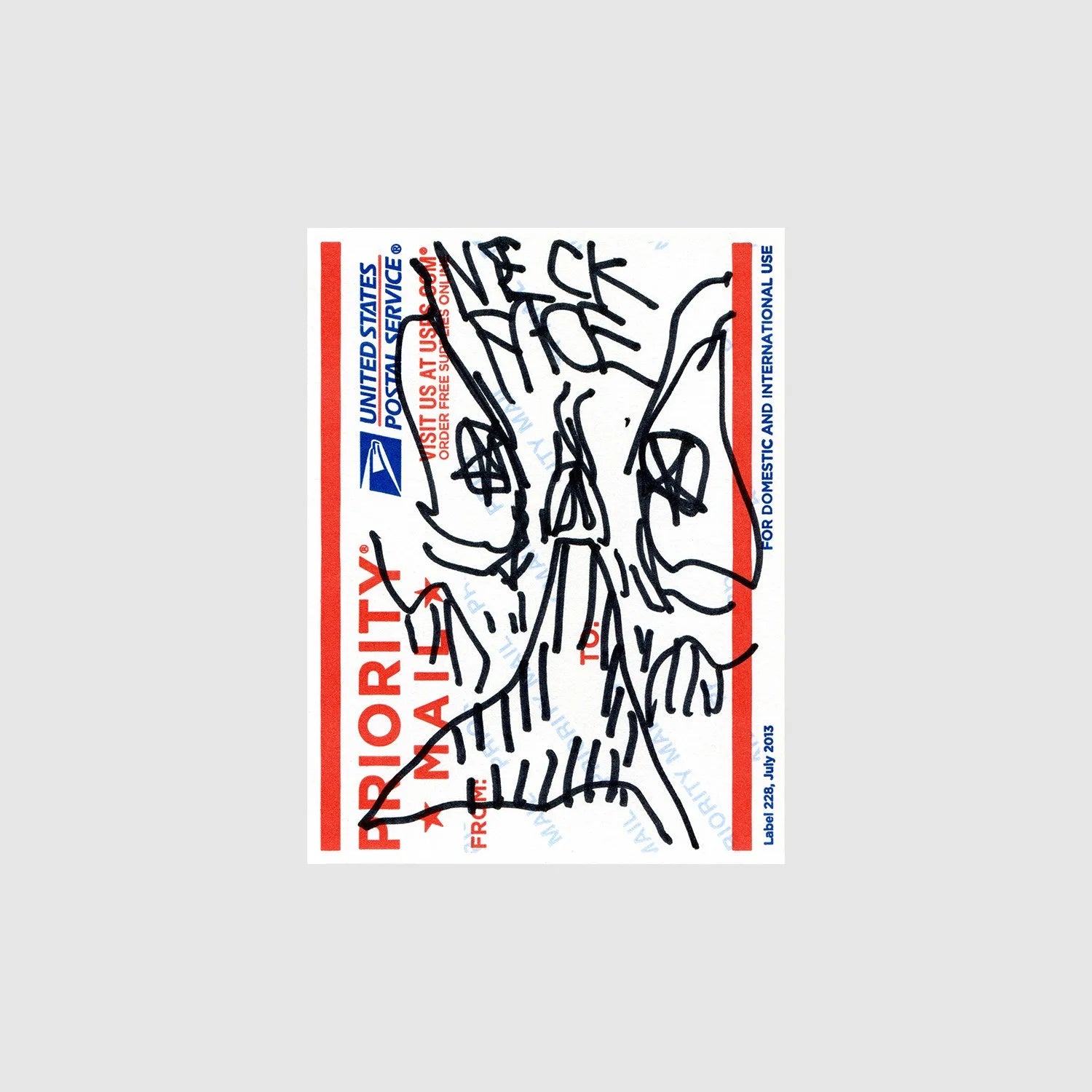 Neckface Sticker
