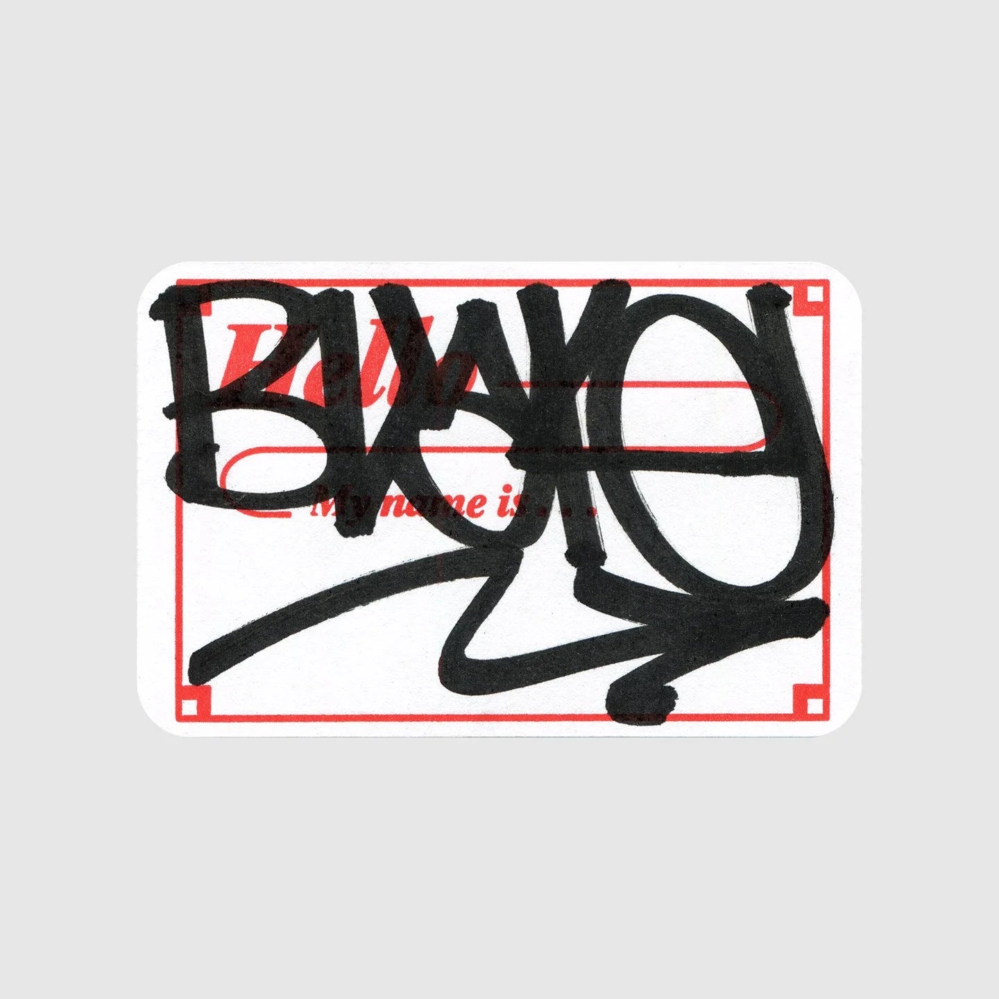 Blake Sticker