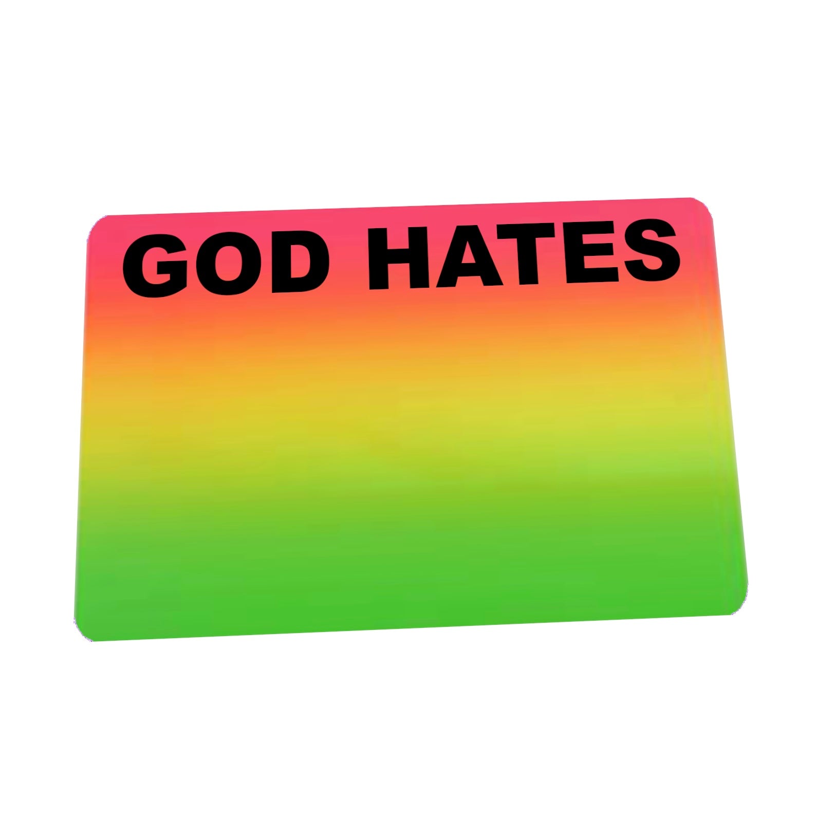 God Hates Blanks