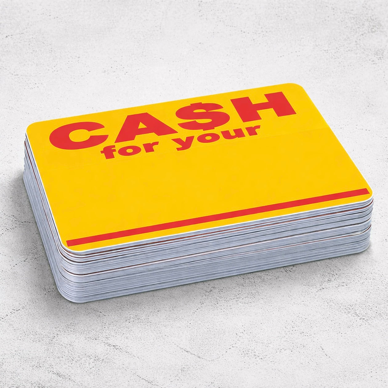 Cash For Your Blanks