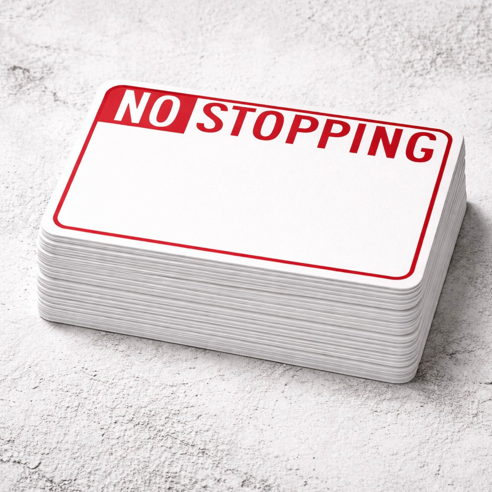No Stopping Blanks