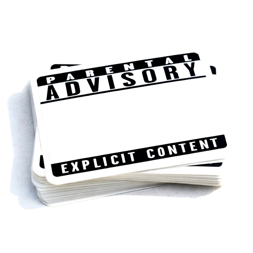 Parental Advisory Blanks