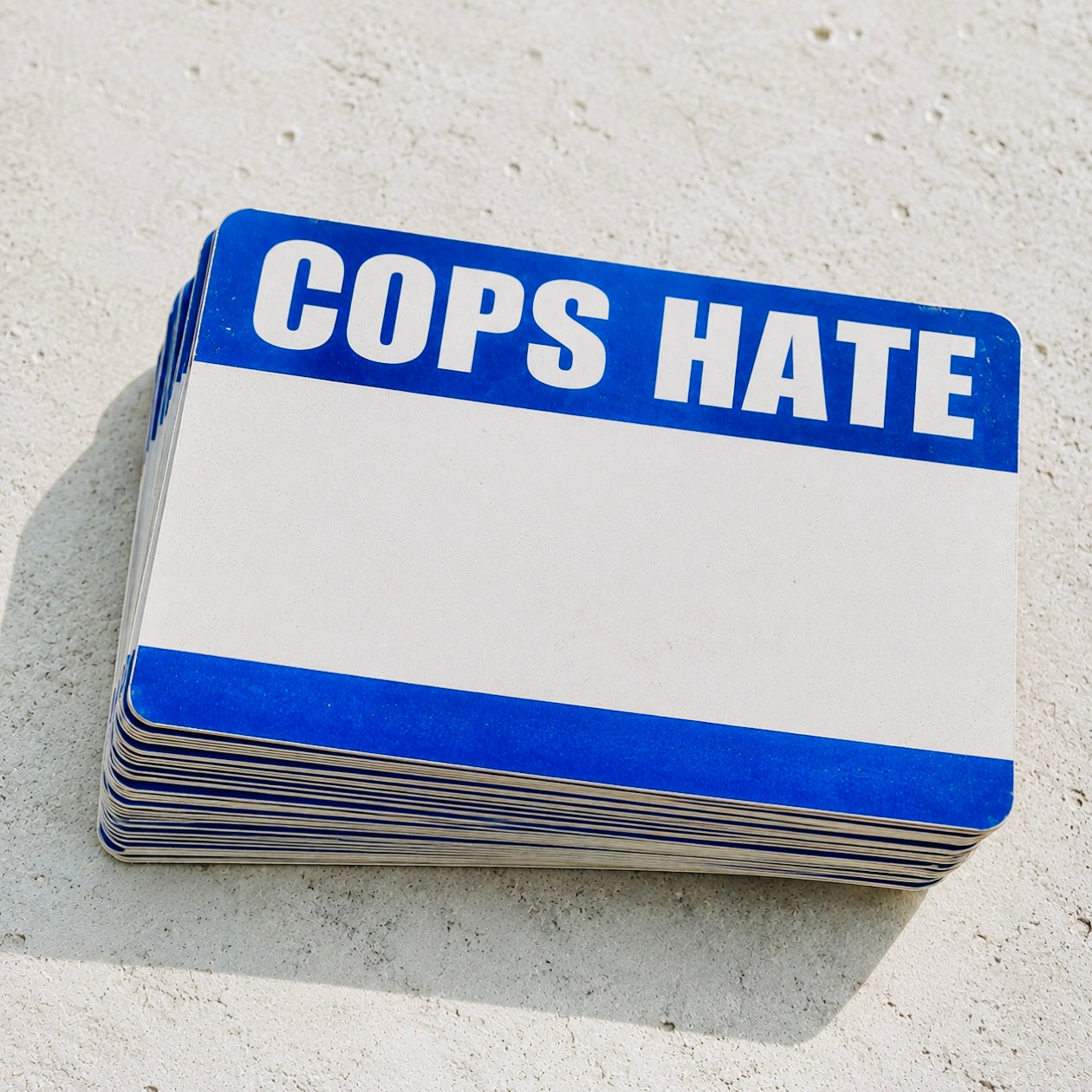 Cops Hate Blanks