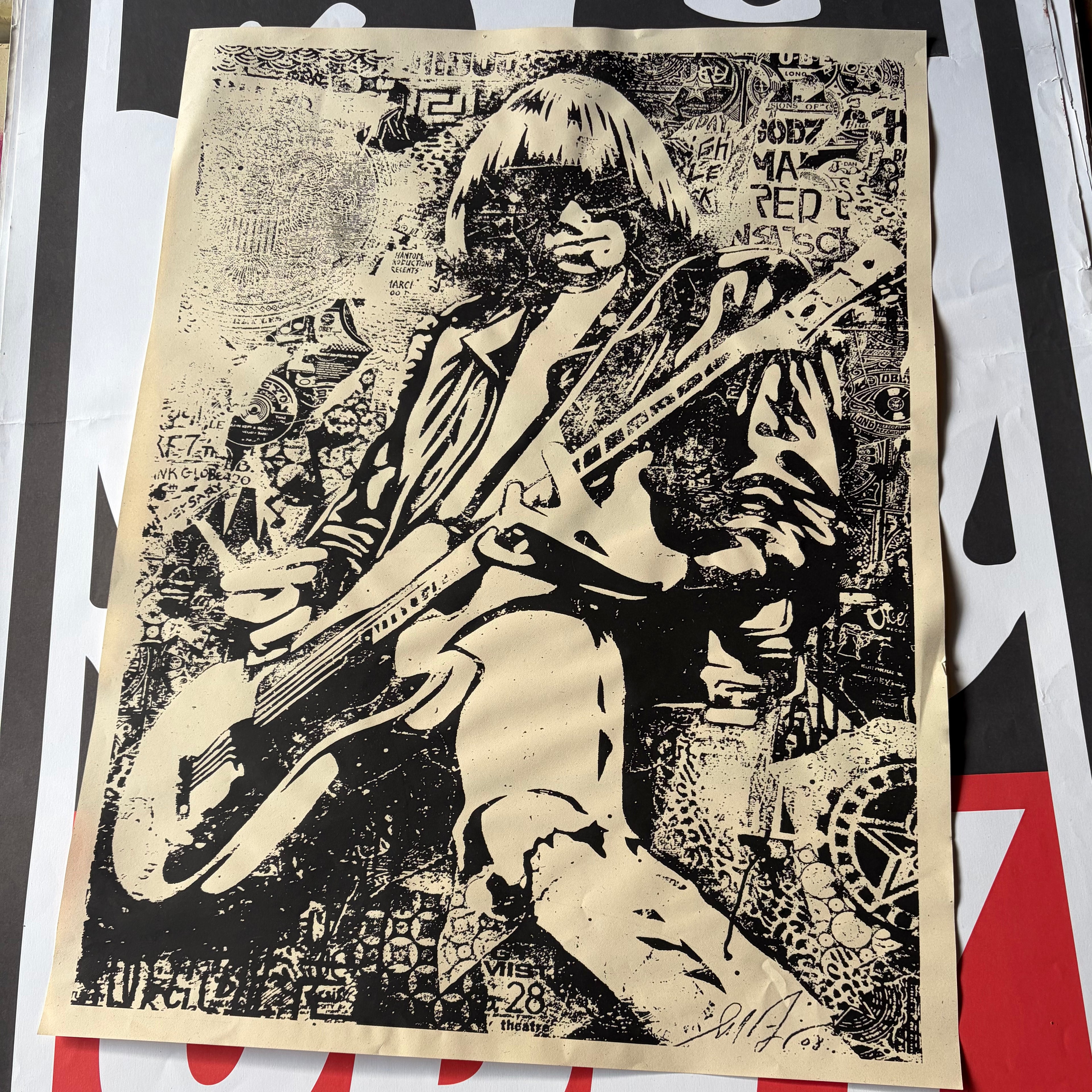 Obey Ramones Test Print