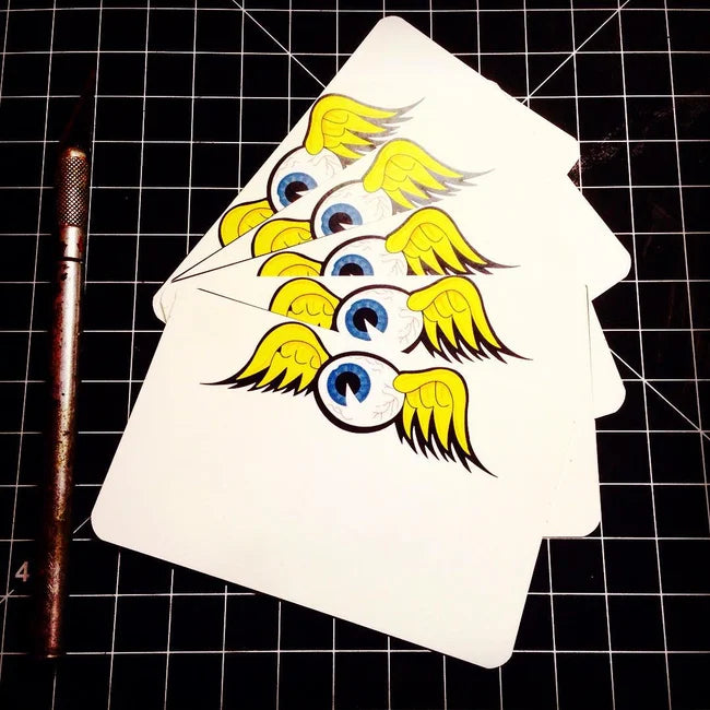 Flying Eyeball Blanks