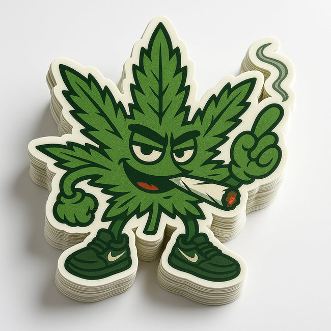 Weed Guy Stickers
