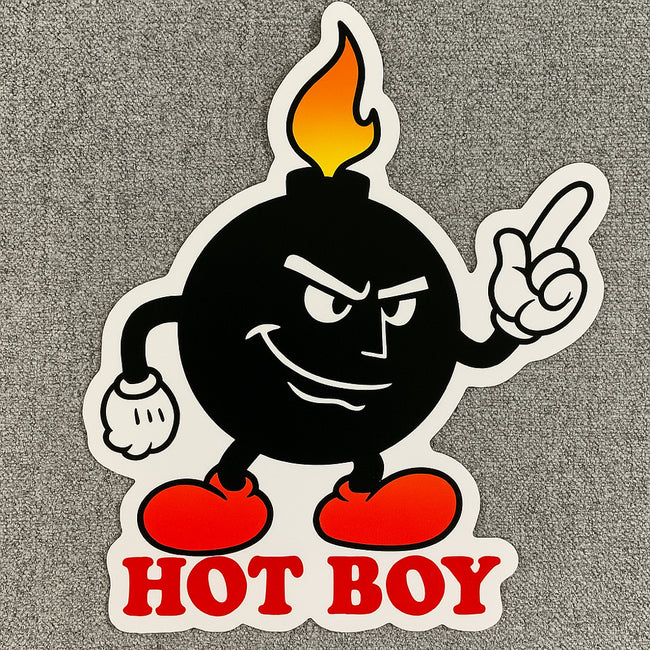 Hot Boy vs Cold Boy Stickers