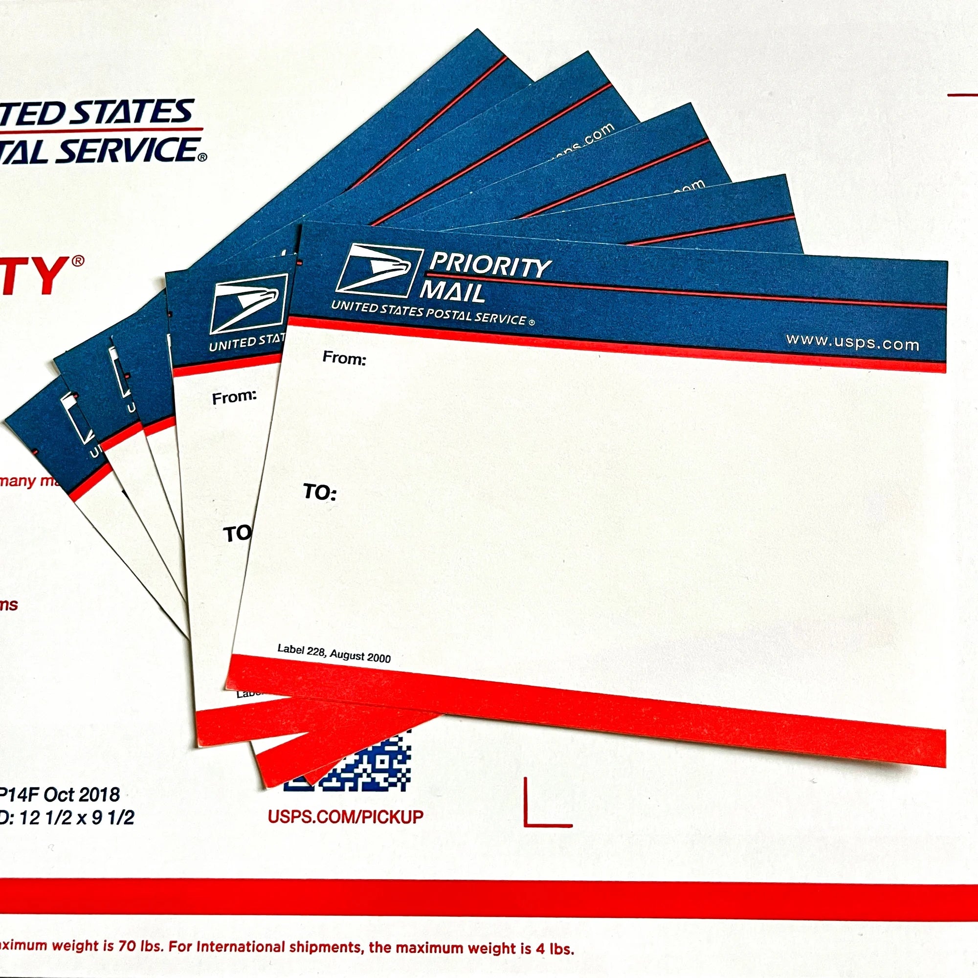 Legendary Postal Label Packs