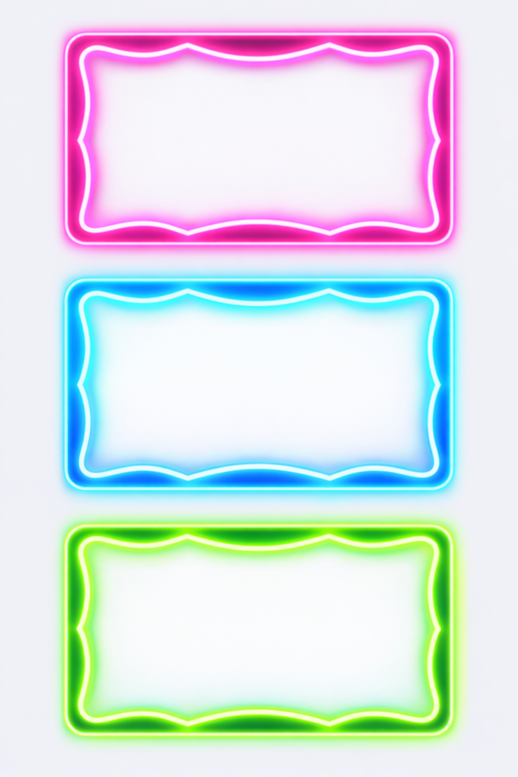 *New Arrival - Neon Blanks