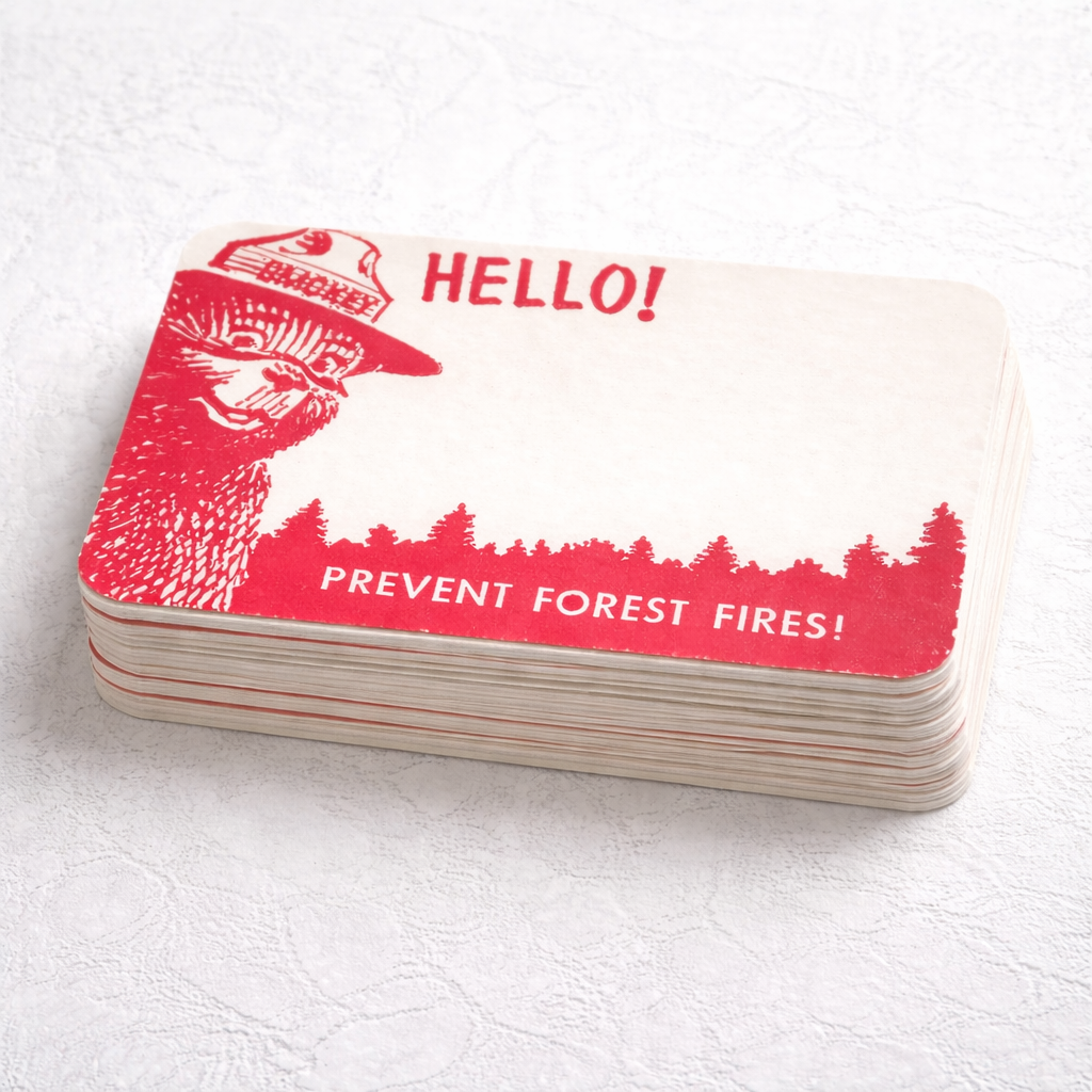 Smokey Bear Blanks