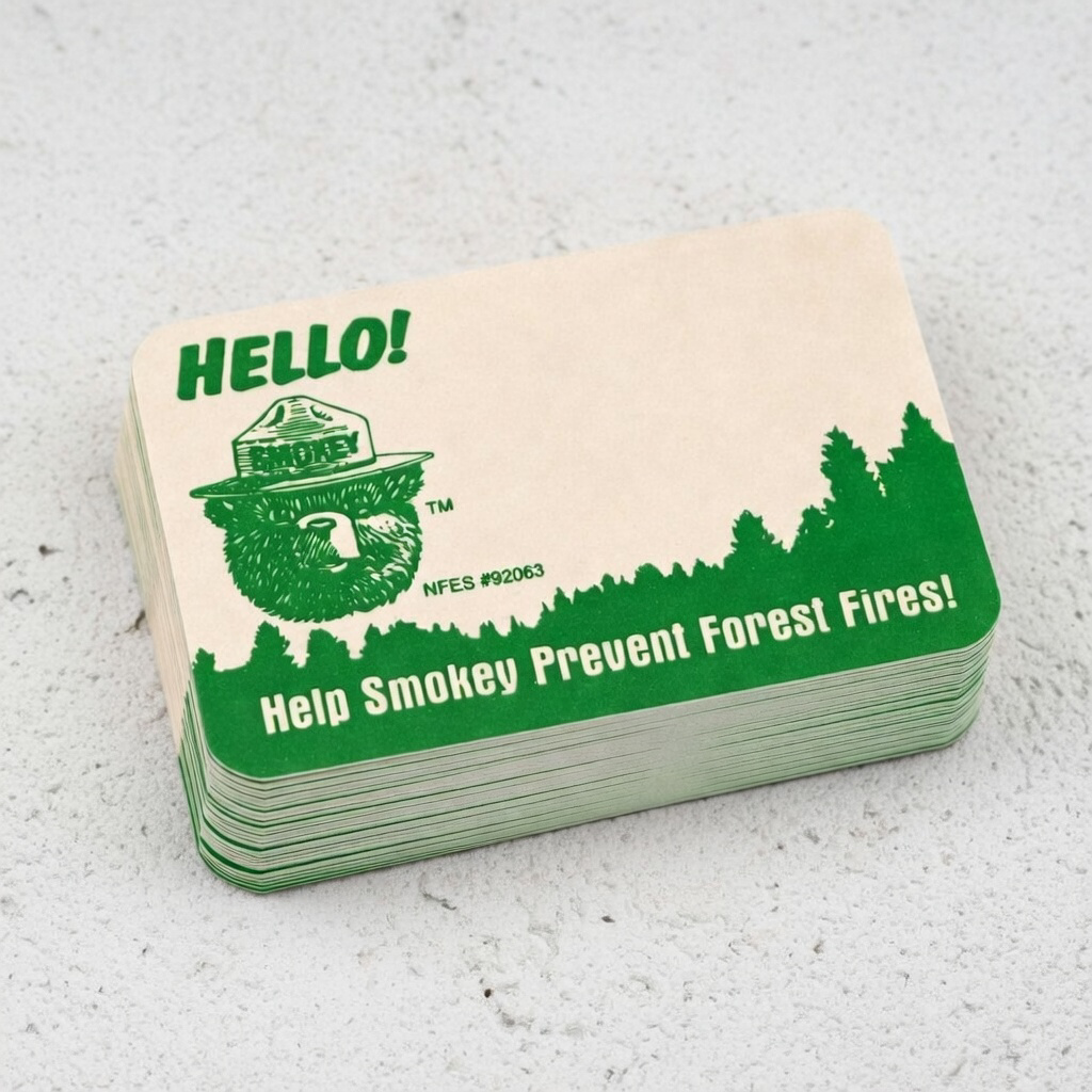 Smokey Bear Blanks