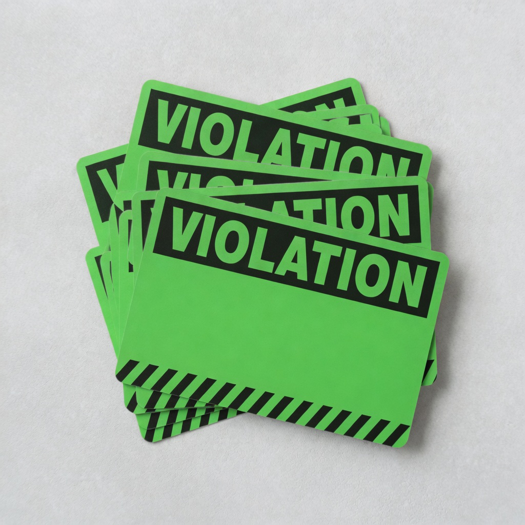 Violation Blanks