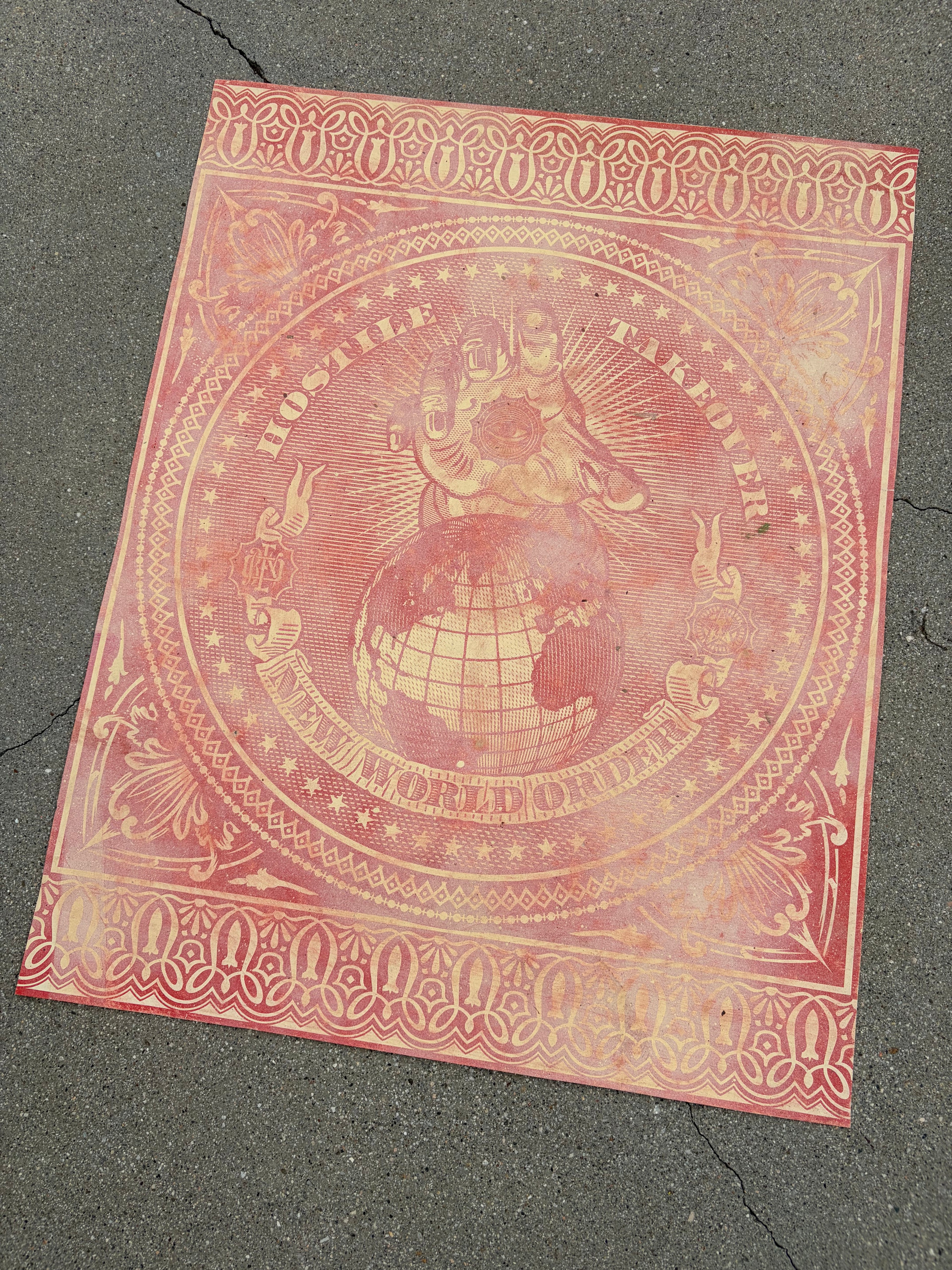 Obey Hostile Takeover Piece